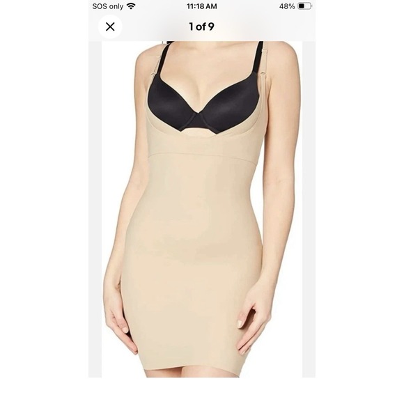 Maidenform Other - Flexees Nude Take Inches Off Shapewear Slip Wear Your Own Bra Small NWOT 2541
